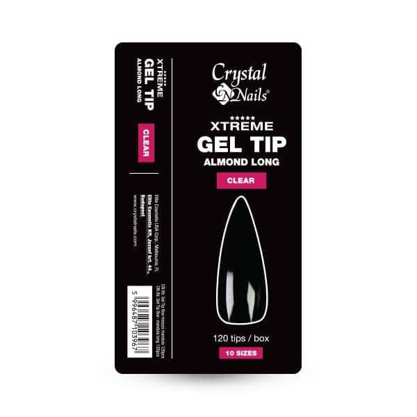 CN Xtreme Gel Tip Box - almond long 120pcs