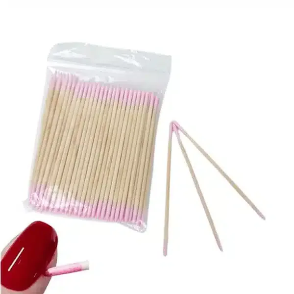 Stick wooden wiper pink