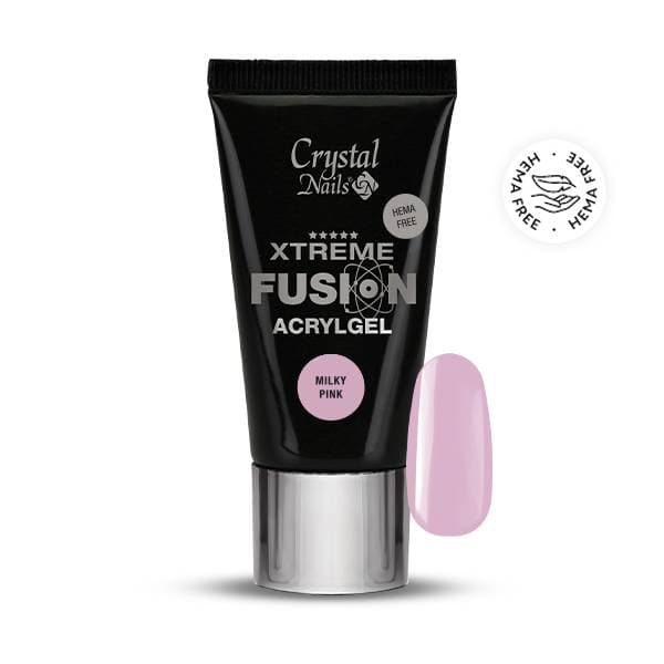 CN Xtreme Fusion AcrylGel - Milky Pink 30g THF