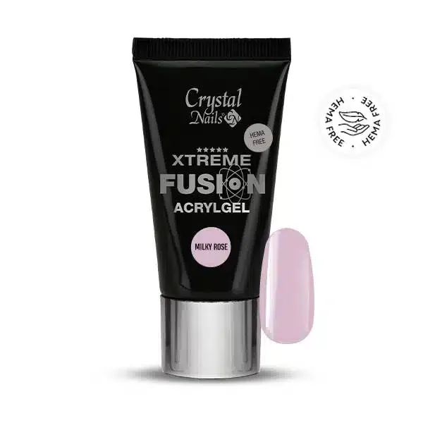 CN Xtreme Fusion AcrylGel - Milky Rose 30g THF