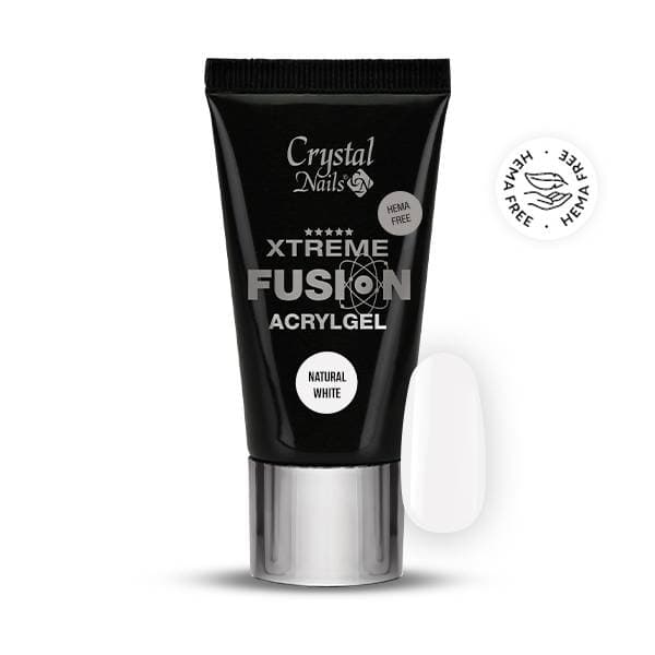 CN Xtreme Fusion AcrylGel - Natural White 30g THF